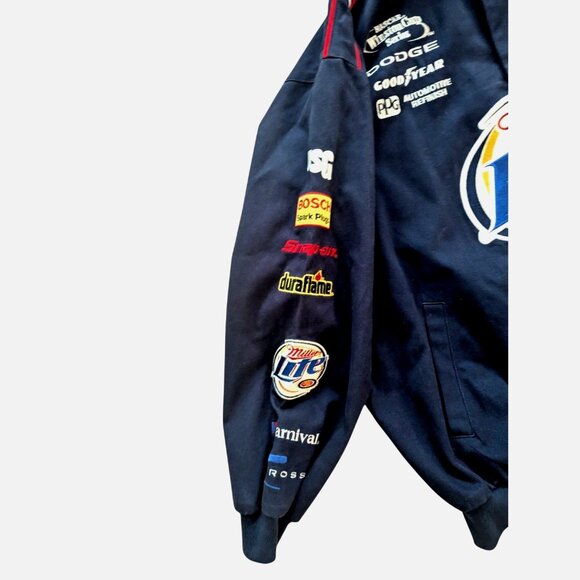 NASCAR Chase Authentics Drivers Line Miller Lite Rusty Wallace Jacket Size XXL - Picture 6 of 10